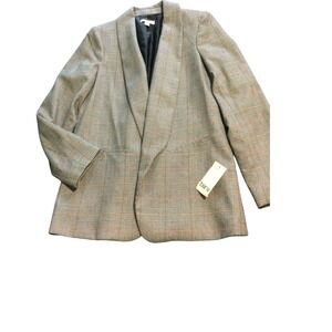 bar III Plaid Blazer Created for Macys Womens Career Jacket Size S new